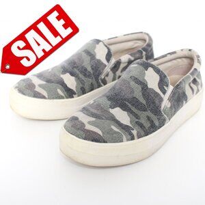 Steve Madden Gills Camouflage Slip-On Sneakers Loafers Sz 7.5